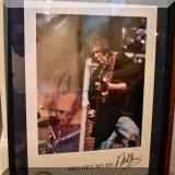 C34. Signed Neil Young poster. 